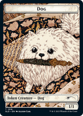 Dog // Cat Double-Sided Token [Secret Lair Commander Deck: Raining Cats and Dogs Tokens] | Silver Goblin