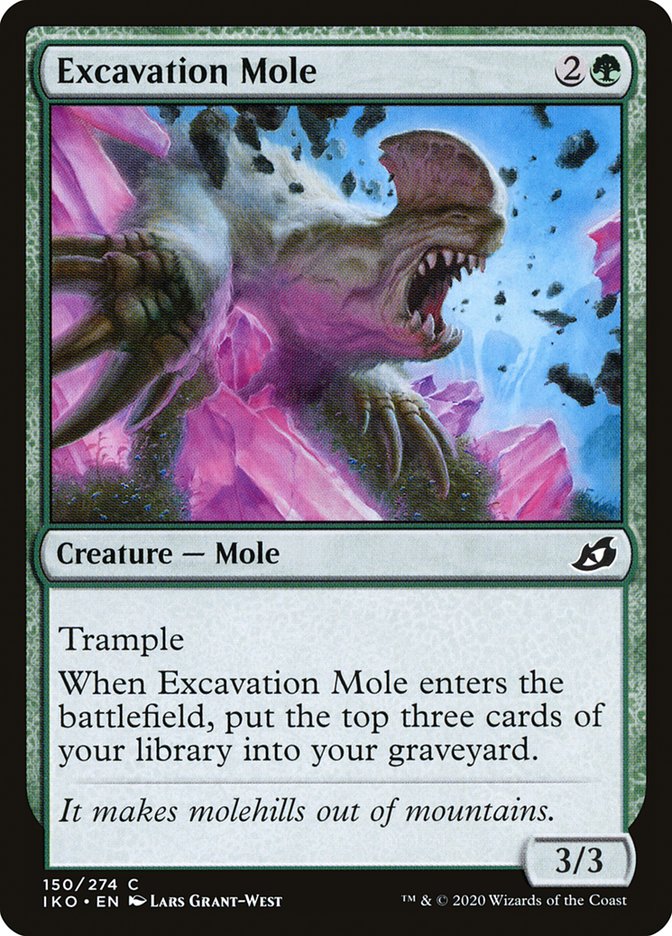 Excavation Mole [Ikoria: Lair of Behemoths] | Silver Goblin