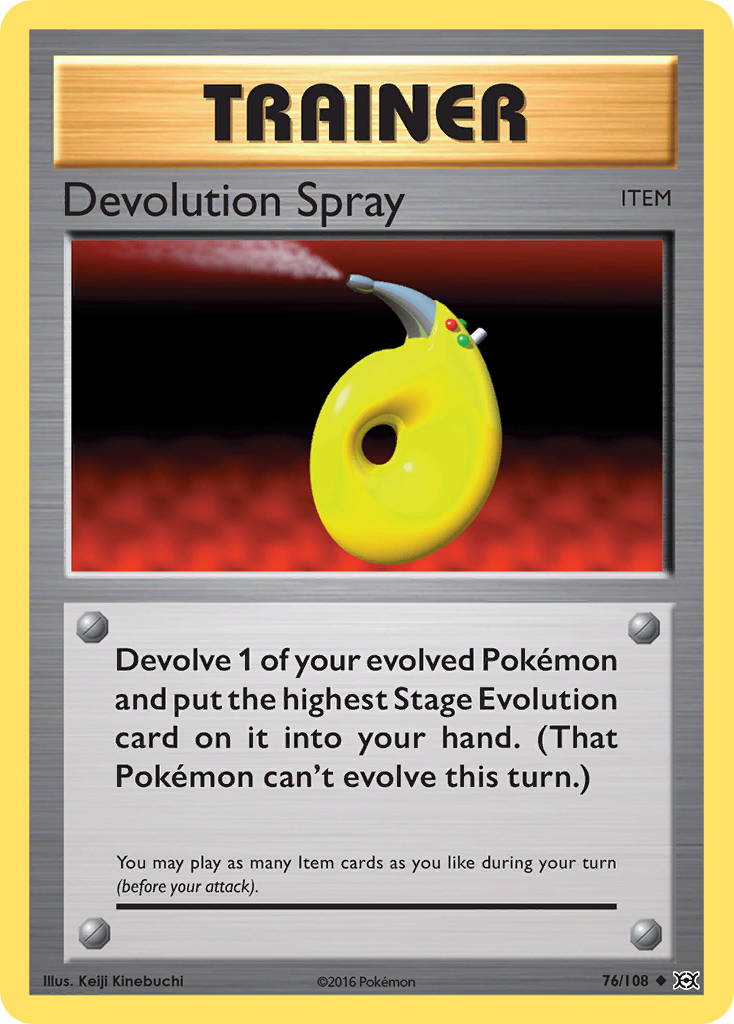 Devolution Spray (76/108) [XY: Evolutions] | Silver Goblin
