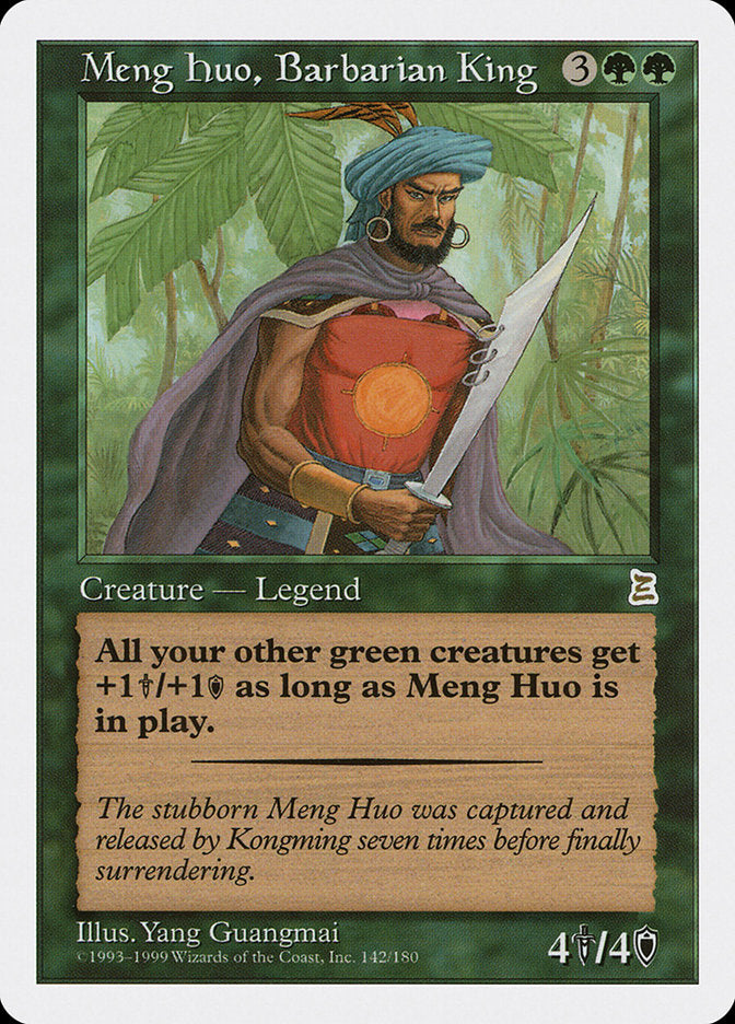 Meng Huo, Barbarian King [Portal Three Kingdoms] | Silver Goblin