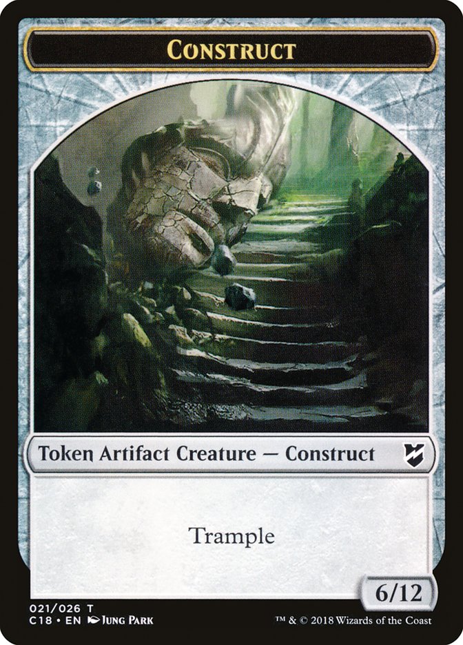 Construct Token (021/026) [Commander 2018 Tokens] | Silver Goblin