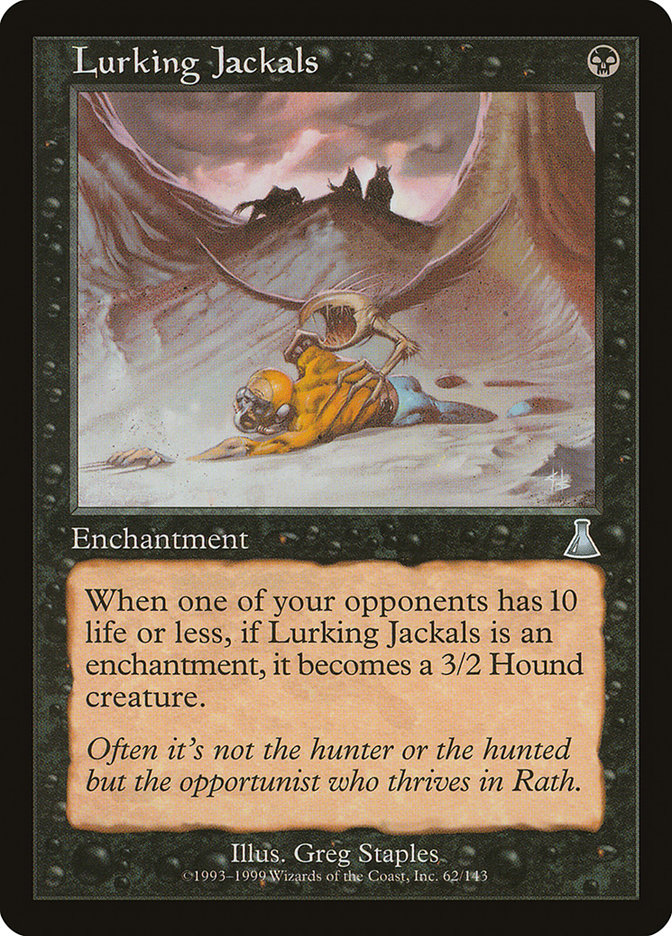 Lurking Jackals [Urza's Destiny] | Silver Goblin