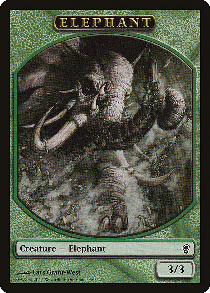 Elephant Token [Conspiracy Tokens] | Silver Goblin