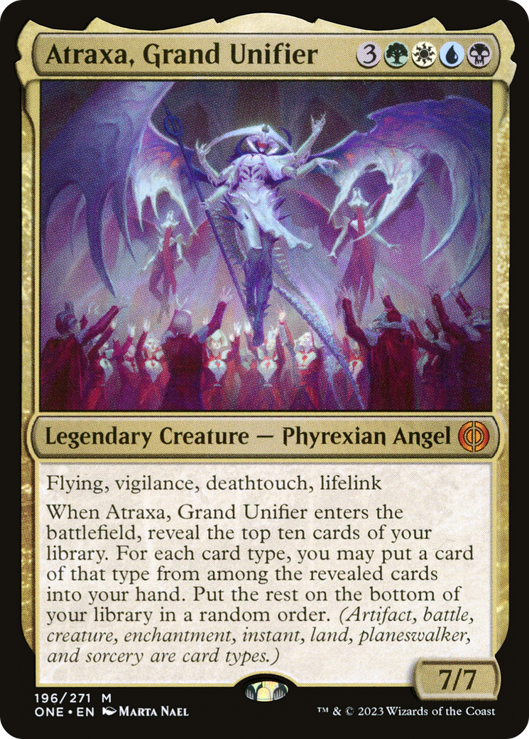 Atraxa, Grand Unifier [Phyrexia: All Will Be One] | Silver Goblin