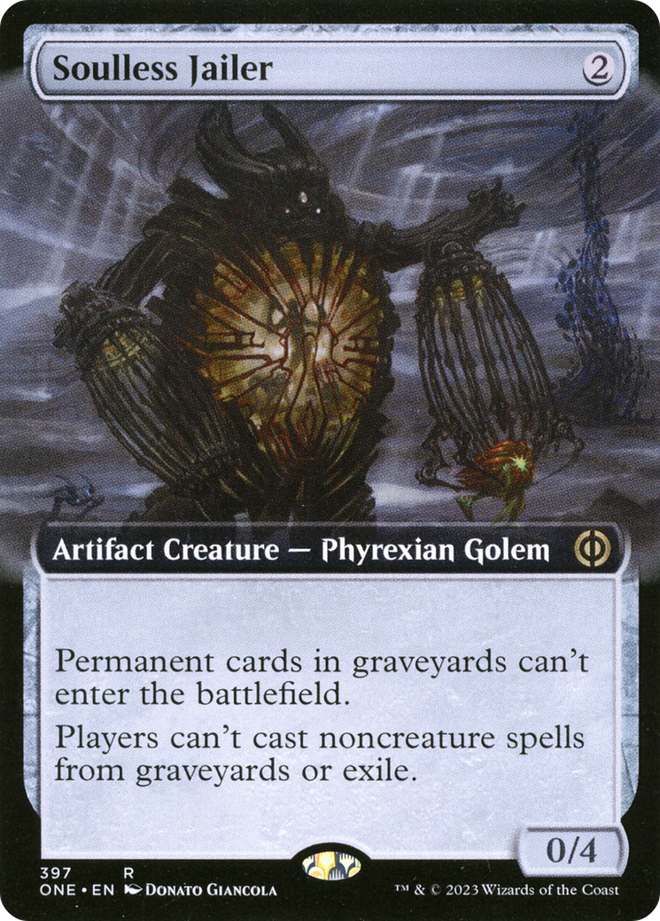 Soulless Jailer (Extended Art) [Phyrexia: All Will Be One] | Silver Goblin