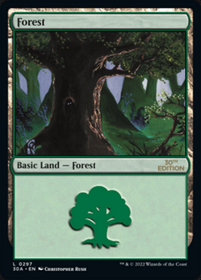 Forest (297) [30th Anniversary Edition] | Silver Goblin