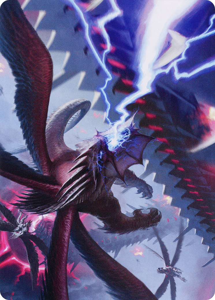 Defiant Thundermaw Art Card [March of the Machine Art Series] | Silver Goblin