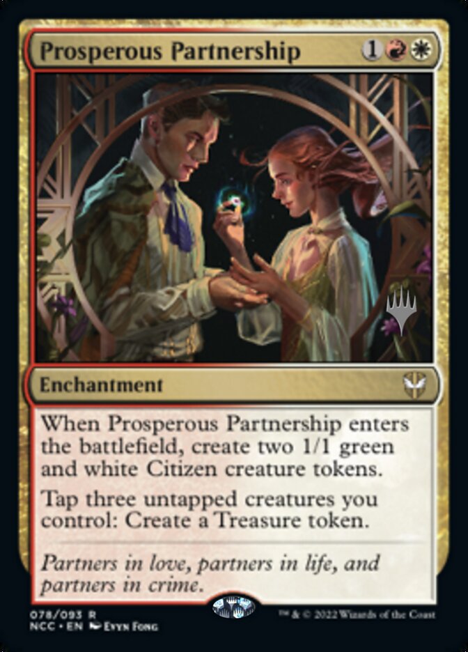 Prosperous Partnership (Promo Pack) [Streets of New Capenna Commander Promos] | Silver Goblin