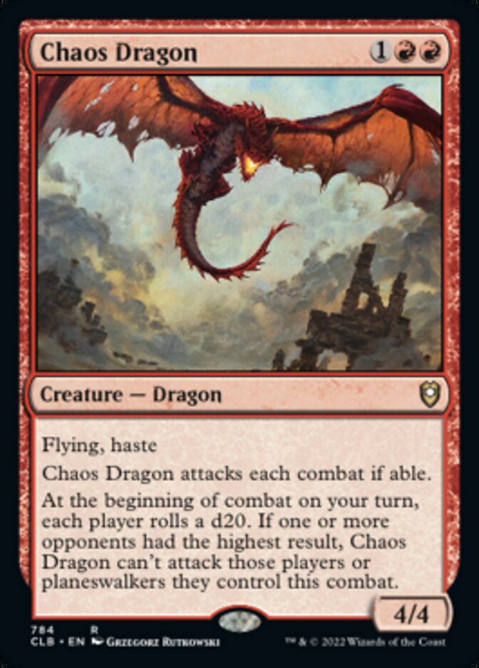 Chaos Dragon [Commander Legends: Battle for Baldur's Gate] | Silver Goblin