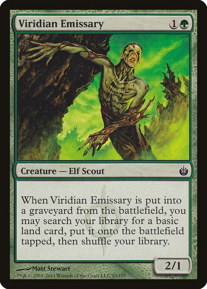Viridian Emissary [Mirrodin Besieged] | Silver Goblin