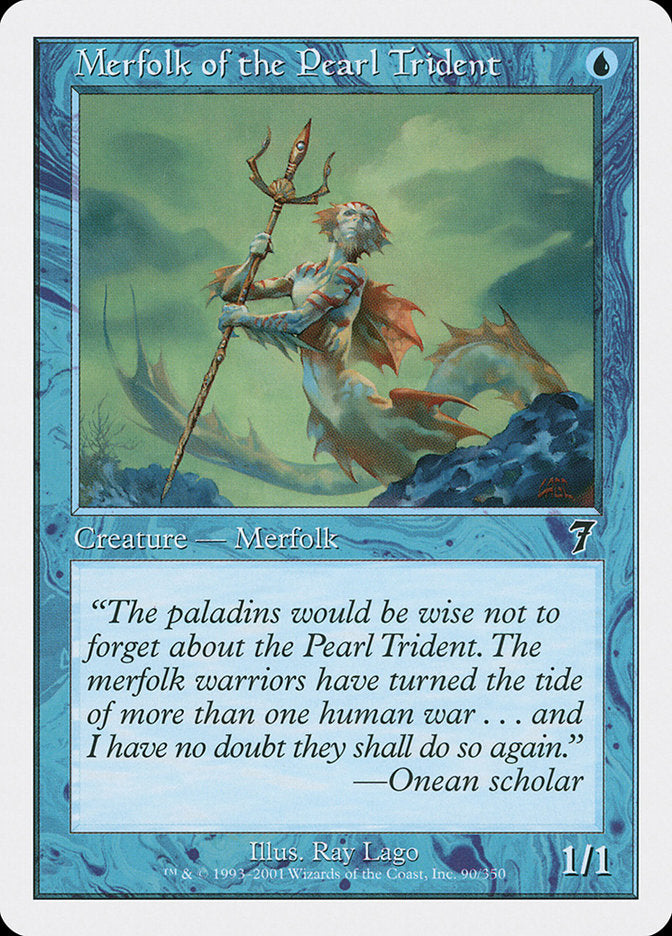 Merfolk of the Pearl Trident [Seventh Edition] | Silver Goblin