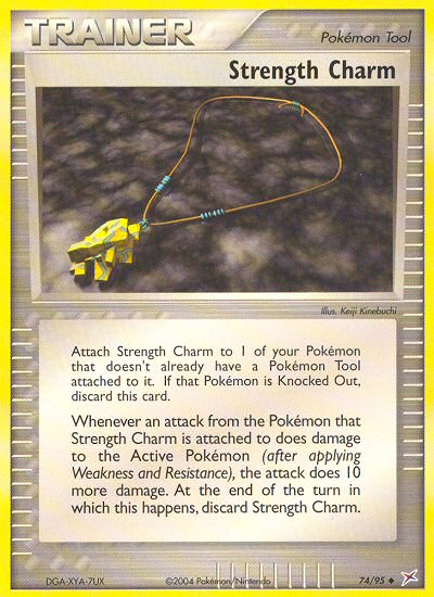 Strength Charm (74/95) [EX: Team Magma vs Team Aqua] | Silver Goblin