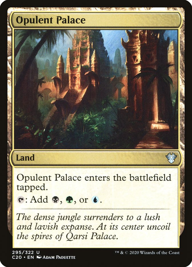 Opulent Palace [Commander 2020] | Silver Goblin