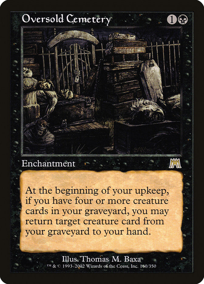 Oversold Cemetery [Onslaught] | Silver Goblin