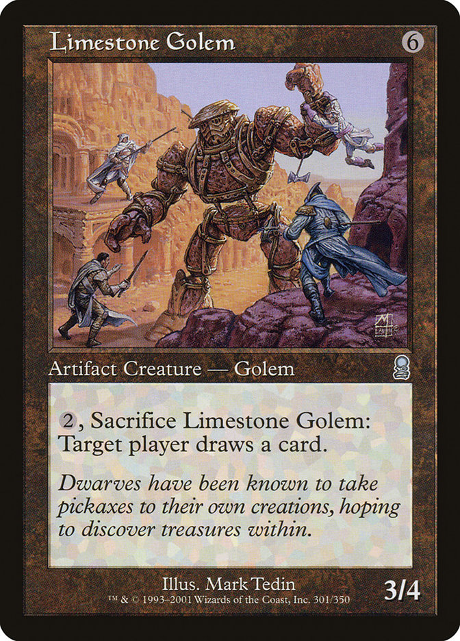 Limestone Golem [Odyssey] | Silver Goblin