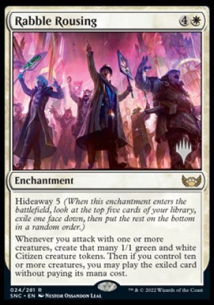 Rabble Rousing (Promo Pack) [Streets of New Capenna Promos] | Silver Goblin