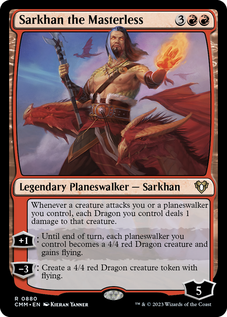 Sarkhan the Masterless [Commander Masters] | Silver Goblin