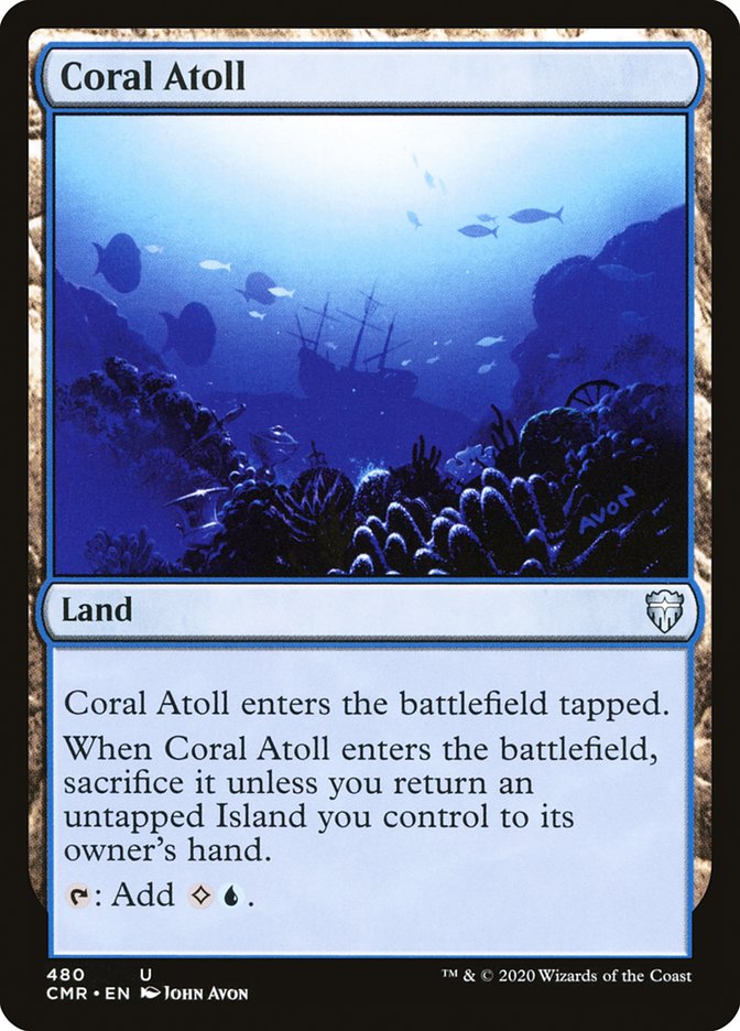 Coral Atoll [Commander Legends] | Silver Goblin