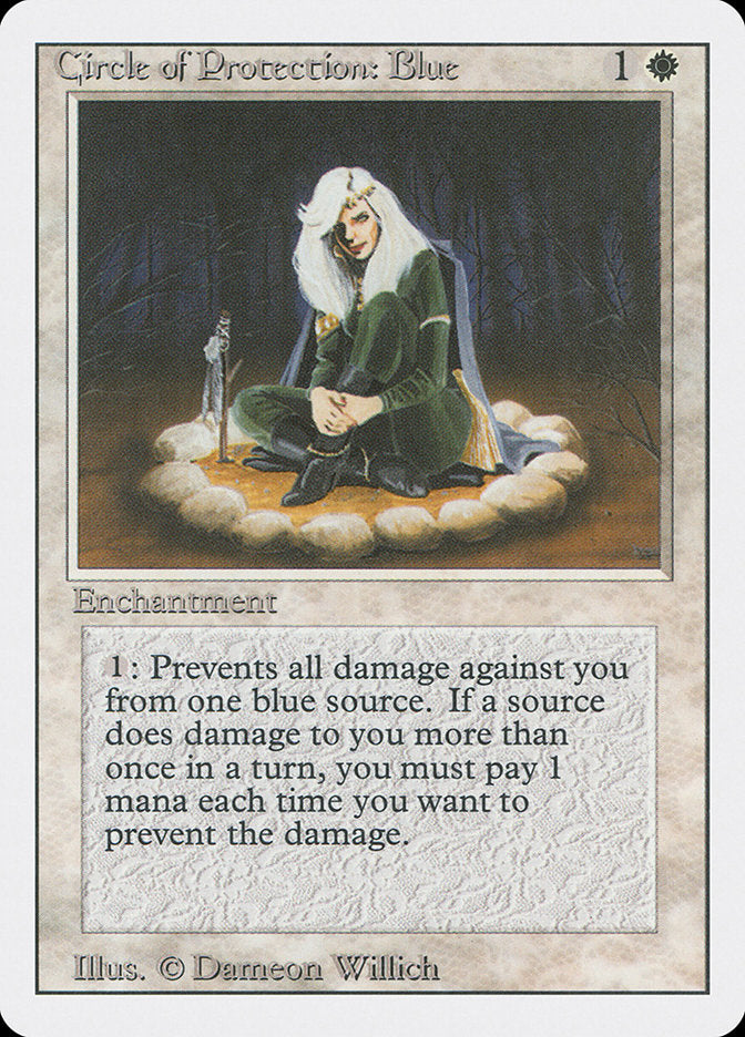 Circle of Protection: Blue [Revised Edition] | Silver Goblin