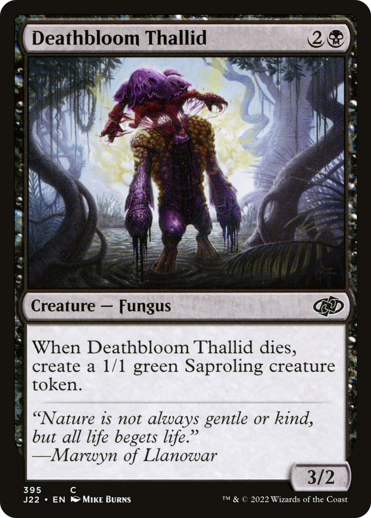 Deathbloom Thallid [Jumpstart 2022] | Silver Goblin