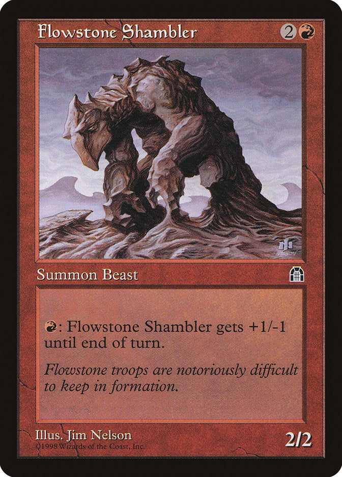 Flowstone Shambler [Stronghold] | Silver Goblin
