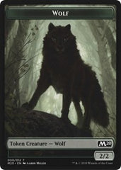 Zombie // Wolf Double-Sided Token [Game Night 2019 Tokens] | Silver Goblin
