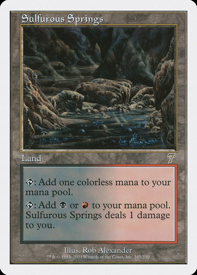 Sulfurous Springs [Seventh Edition] | Silver Goblin