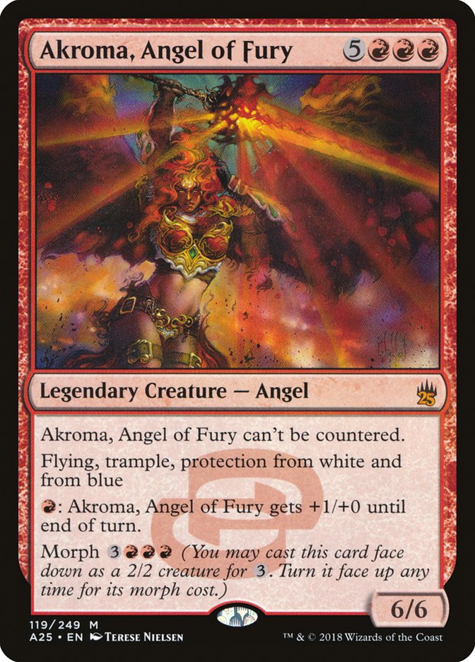 Akroma, Angel of Fury [Masters 25] | Silver Goblin