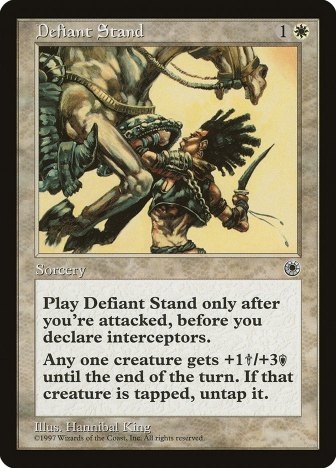 Defiant Stand [Portal] | Silver Goblin