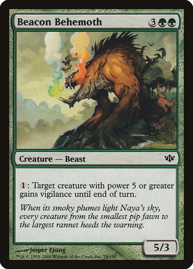 Beacon Behemoth [Conflux] | Silver Goblin
