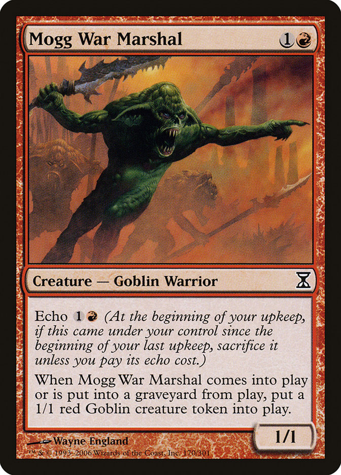 Mogg War Marshal [Time Spiral] | Silver Goblin
