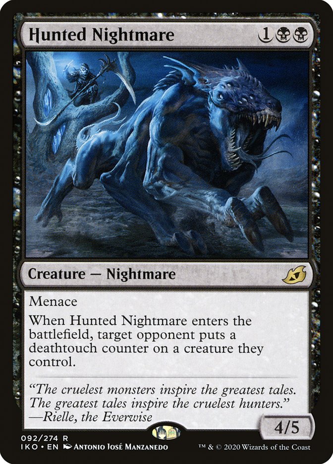Hunted Nightmare [Ikoria: Lair of Behemoths] | Silver Goblin