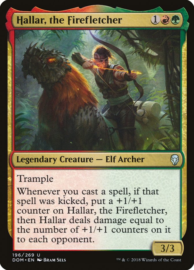 Hallar, the Firefletcher [Dominaria] | Silver Goblin