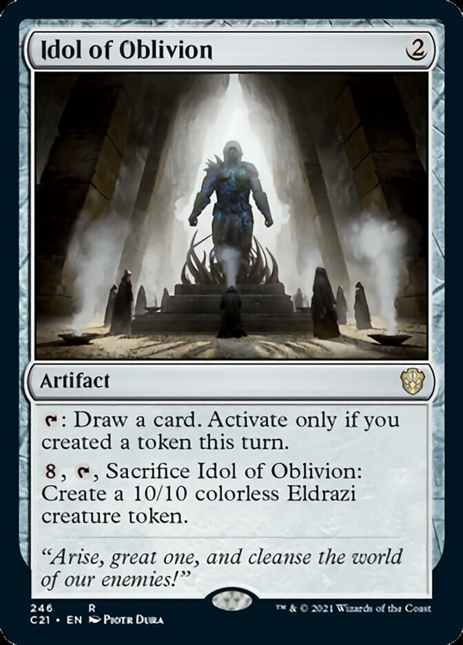 Idol of Oblivion [Commander 2021] | Silver Goblin