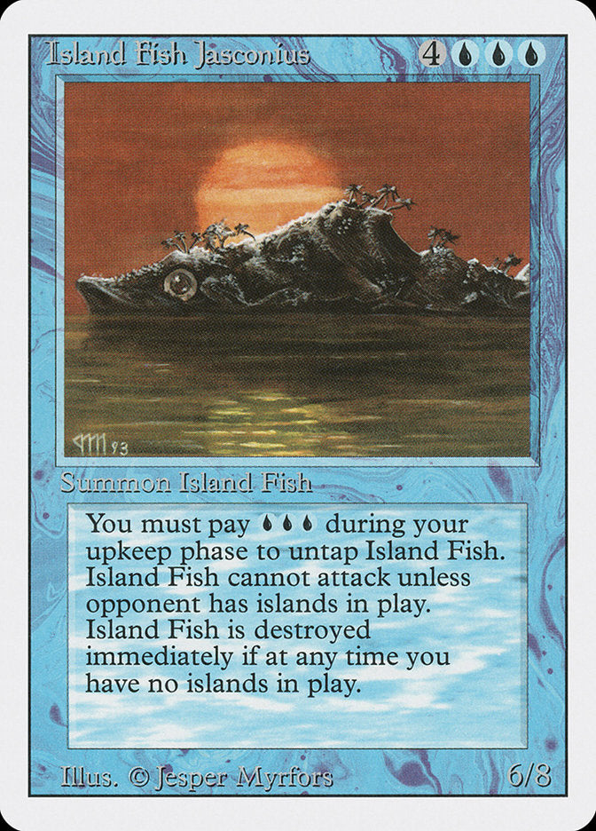 Island Fish Jasconius [Revised Edition] | Silver Goblin