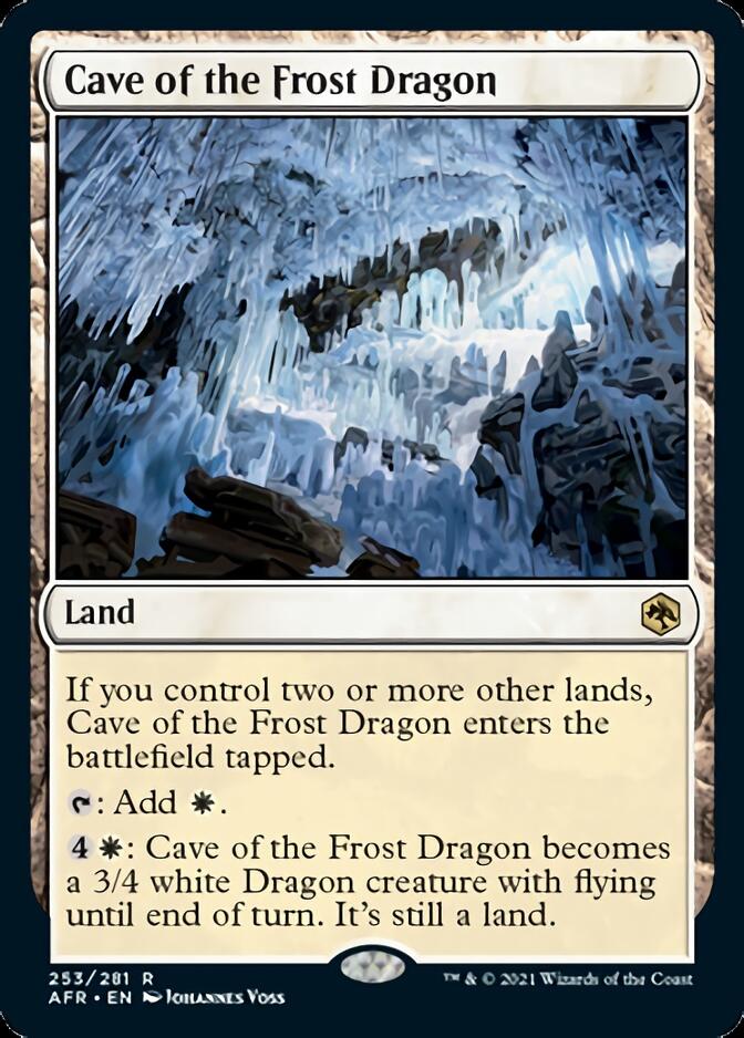 Cave of the Frost Dragon [Dungeons & Dragons: Adventures in the Forgotten Realms] | Silver Goblin