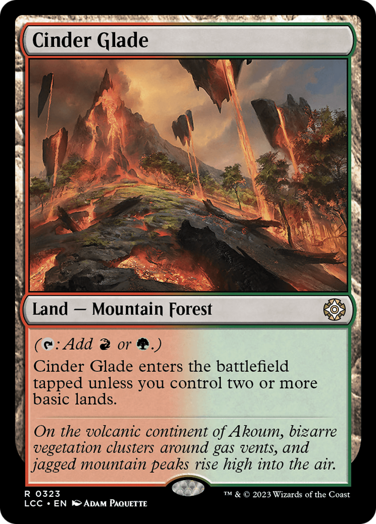 Cinder Glade [The Lost Caverns of Ixalan Commander] | Silver Goblin