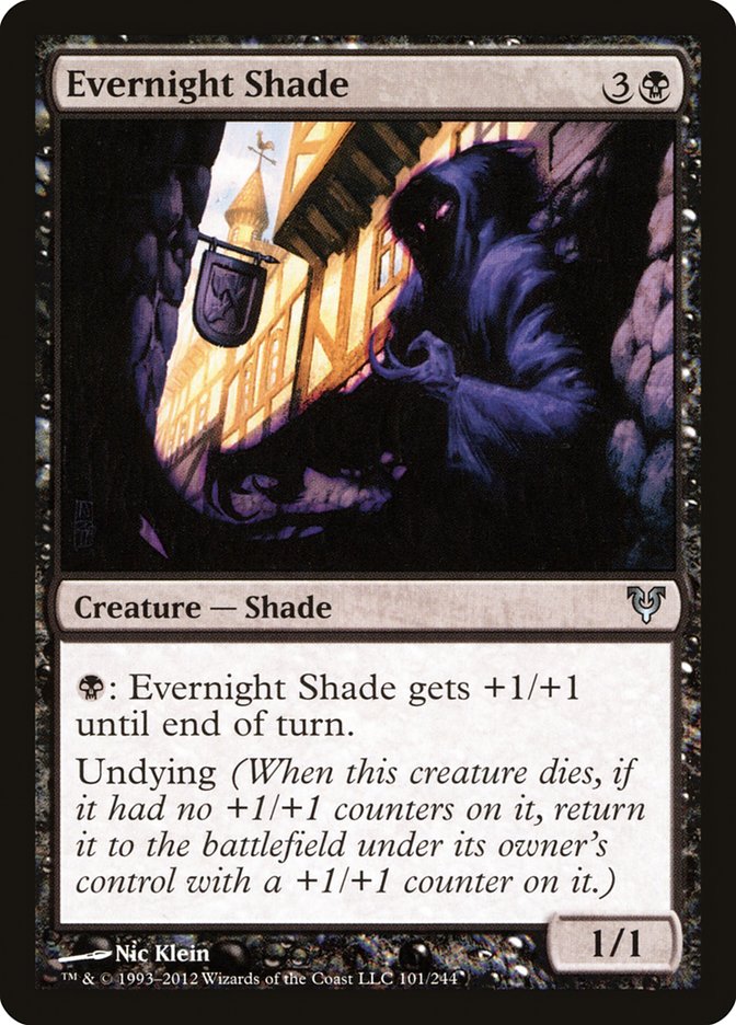 Evernight Shade [Avacyn Restored] | Silver Goblin