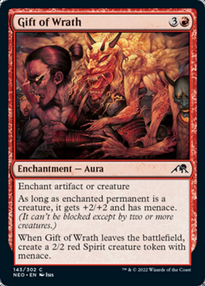 Gift of Wrath [Kamigawa: Neon Dynasty] | Silver Goblin