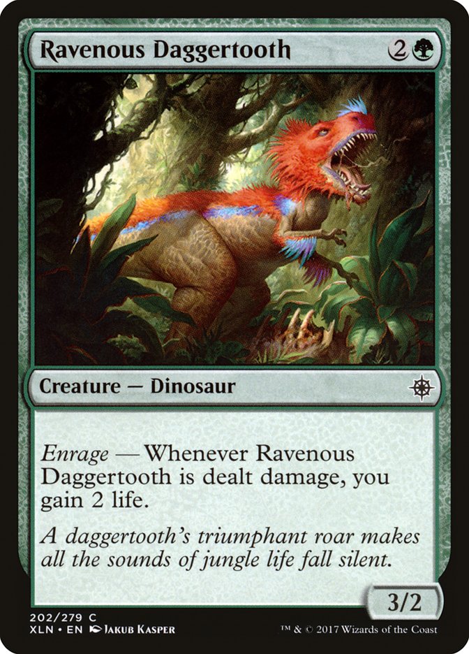 Ravenous Daggertooth [Ixalan] | Silver Goblin