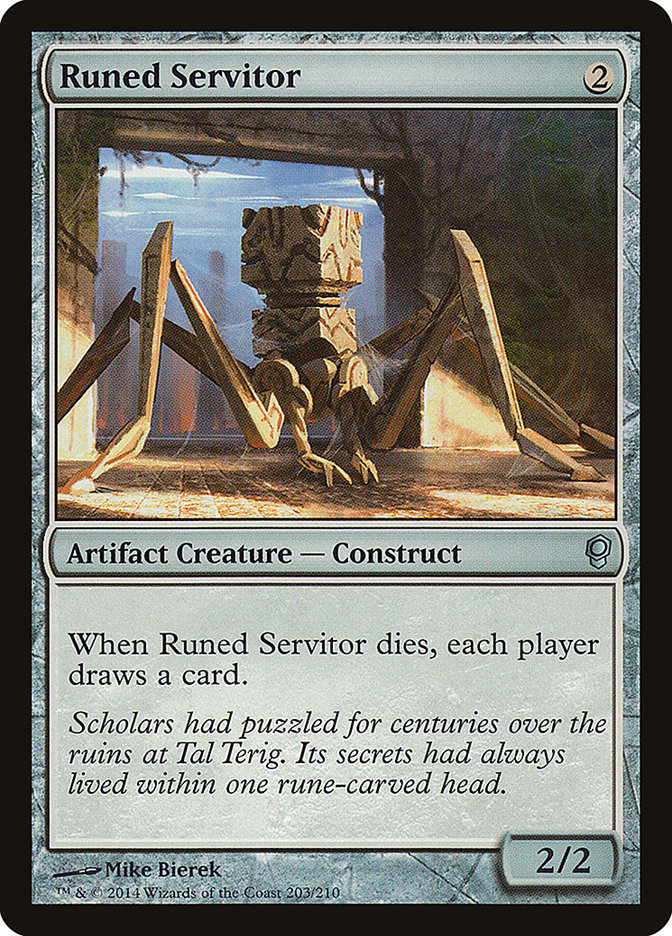 Runed Servitor [Conspiracy] | Silver Goblin