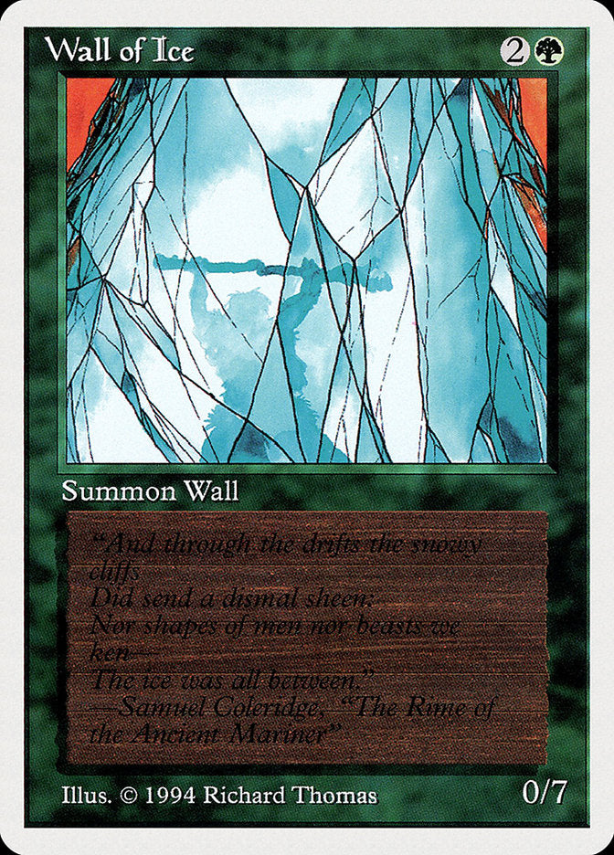 Wall of Ice [Summer Magic / Edgar] | Silver Goblin