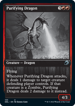 Purifying Dragon [Innistrad: Double Feature] | Silver Goblin