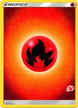 Fire Energy (Charizard Stamp #5) [Battle Academy 2020] | Silver Goblin