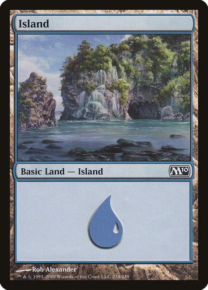 Island (234) [Magic 2010] | Silver Goblin