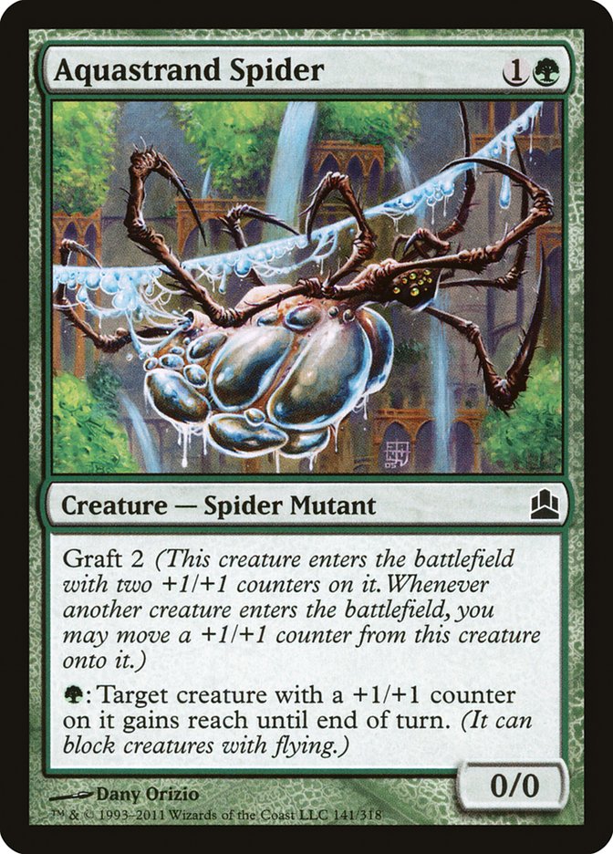 Aquastrand Spider [Commander 2011] | Silver Goblin