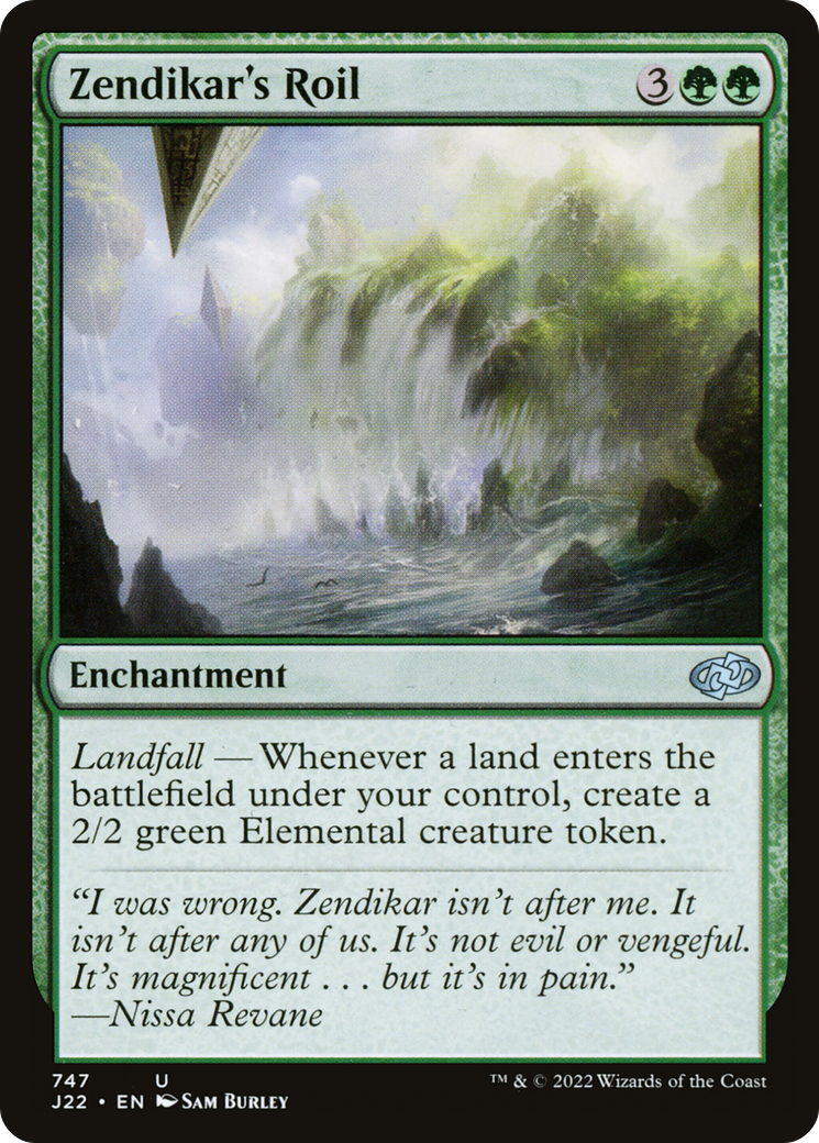 Zendikar's Roil [Jumpstart 2022] | Silver Goblin