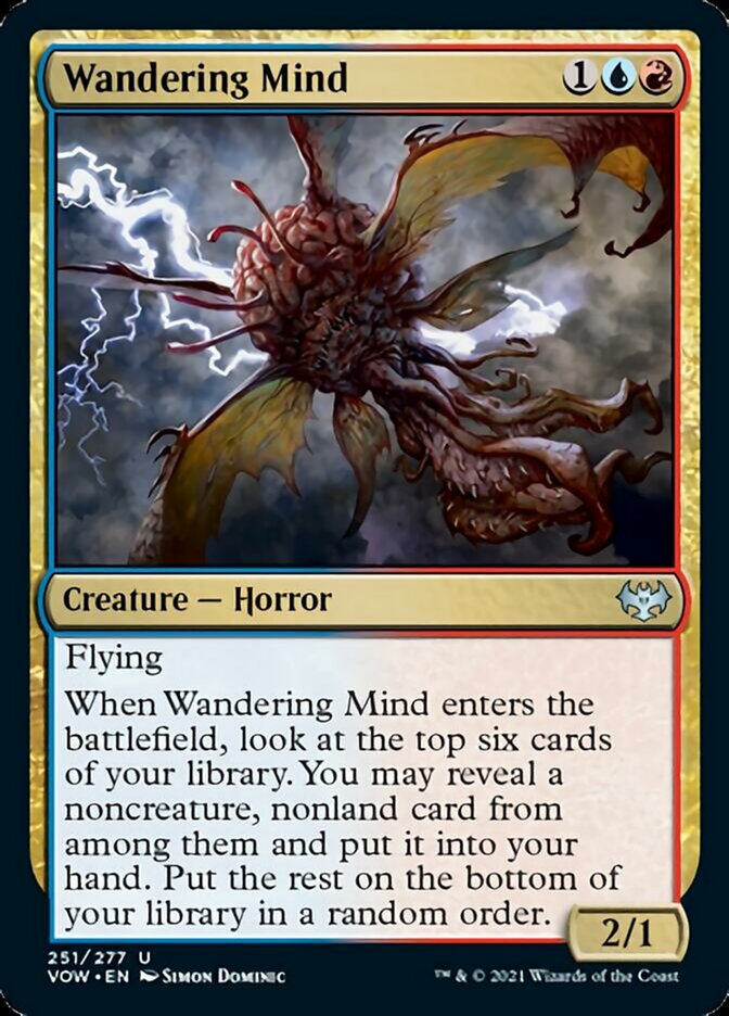 Wandering Mind [Innistrad: Crimson Vow] | Silver Goblin