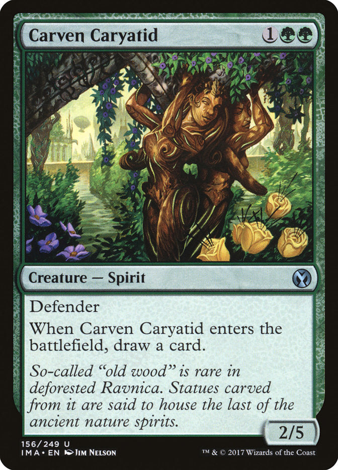 Carven Caryatid [Iconic Masters] | Silver Goblin