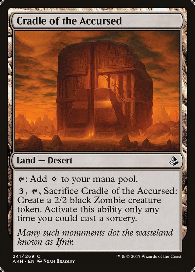 Cradle of the Accursed [Amonkhet] | Silver Goblin
